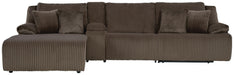 Top Tier - Reclining Sectional – Reclining Sectionals by Signature Design by Ashley® at Furniture Wholesale Plus , Nashville furniture store