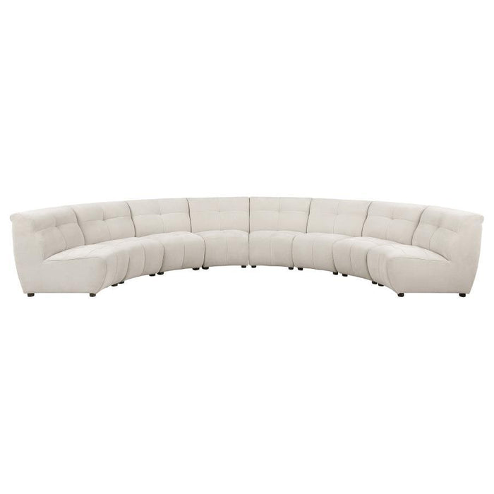 Charlotte - Upholstered Modular Sectional Sofa – Stationary Sectionals by Coaster Fine Furniture at Furniture Wholesale Plus , Nashville furniture store