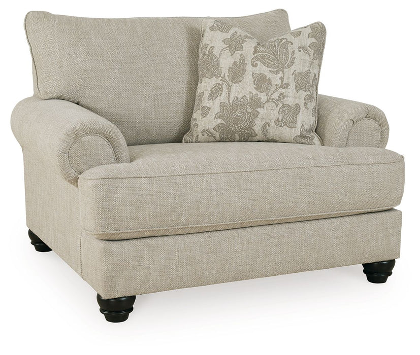 Asanti - Chair and a Half - Fog – Arm Chairs by Benchcraft® at Furniture Wholesale Plus , Nashville furniture store