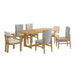 Portland - Rectangular Dining Room Set – 5 Piece Dining Room Sets by Elements International at Furniture Wholesale Plus , Nashville furniture store
