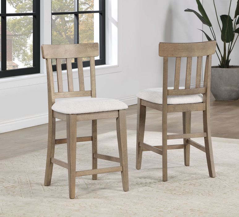 Napa - Counter Chair (Set of 2) – Chair Sets by Steve Silver Furniture at Furniture Wholesale Plus , Nashville furniture store