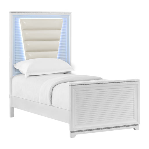 Denmark - Upholstered Bed With LED – Upholstered Beds by Elements International at Furniture Wholesale Plus , Nashville furniture store