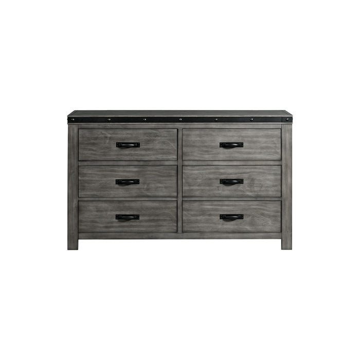 Wade - Youth 6-Drawer Dresser – Dressers by Elements International at Furniture Wholesale Plus , Nashville furniture store