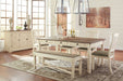 Bolanburg - Rectangular Dining Table Set - Premium 5 Piece Dining Room Sets from Signature Design by Ashley® - Just $1298! Shop now at Furniture Wholesale Plus  We are the best furniture store in Nashville, Hendersonville, Goodlettsville, Madison, Antioch, Mount Juliet, Lebanon, Gallatin, Springfield, Murfreesboro, Franklin, Brentwood