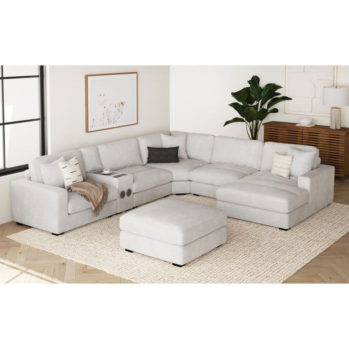 Arizona - Modular Ottoman – Upholstered Ottomans by Elements International at Furniture Wholesale Plus , Nashville furniture store