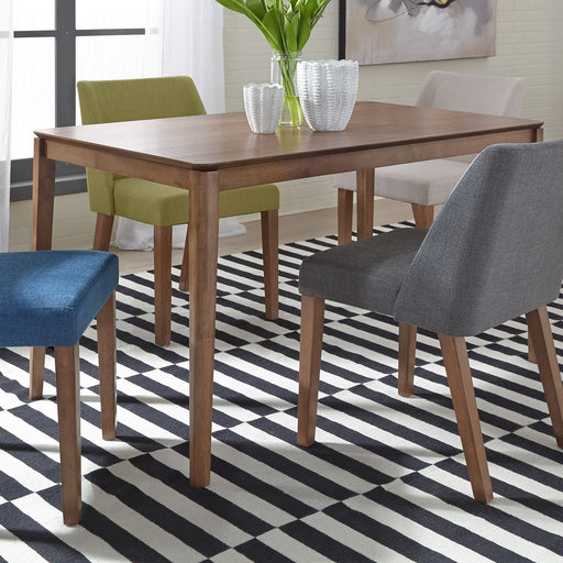 Space Savers - Rectangular Leg Table - Walnut / Brown – Dining Tables by Liberty Furniture at Furniture Wholesale Plus , Nashville furniture store