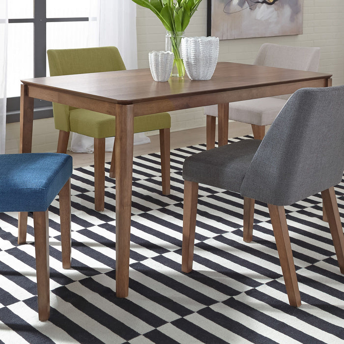 Space Savers - Rectangular Leg Table - Walnut / Brown – Dining Tables by Liberty Furniture at Furniture Wholesale Plus , Nashville furniture store
