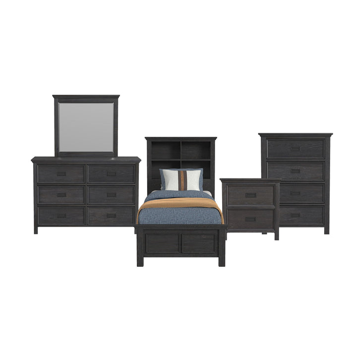 Hampton Kids - Bookcase Bedroom Set – 3 Piece Bedroom Sets by Elements International at Furniture Wholesale Plus , Nashville furniture store