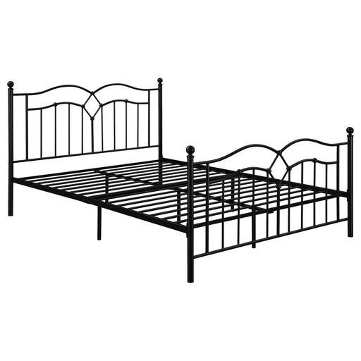 Klossen Queen Platform Bed Black - Premium Bed from Coaster Z2 Standard - Just $258! Shop now at Furniture Wholesale Plus  We are the best furniture store in Nashville, Hendersonville, Goodlettsville, Madison, Antioch, Mount Juliet, Lebanon, Gallatin, Springfield, Murfreesboro, Franklin, Brentwood