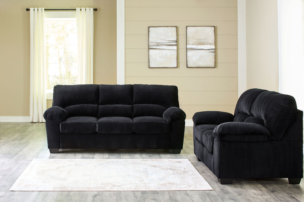 SimpleJoy - Living Room Set – Stationary Sofas & Loveseats by Signature Design by Ashley® at Furniture Wholesale Plus , Nashville furniture store