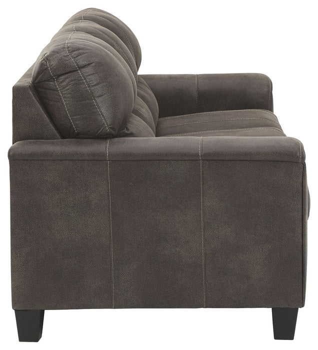 Navi - Sofa - Smoke – Stationary Sofas by Signature Design by Ashley® at Furniture Wholesale Plus , Nashville furniture store