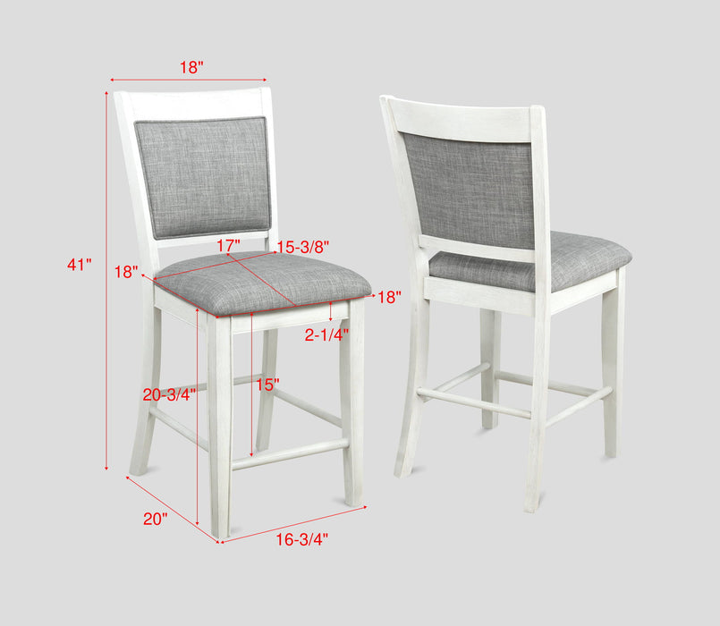 Fulton - Counter Height Chair (Set of 2) - Premium Chair Sets from Crown Mark - Just $229! Shop now at Furniture Wholesale Plus  We are the best furniture store in Nashville, Hendersonville, Goodlettsville, Madison, Antioch, Mount Juliet, Lebanon, Gallatin, Springfield, Murfreesboro, Franklin, Brentwood
