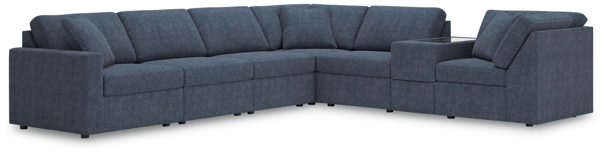 Modmax - Sectional - Ink – Stationary Sectionals by Signature Design by Ashley® at Furniture Wholesale Plus , Nashville furniture store