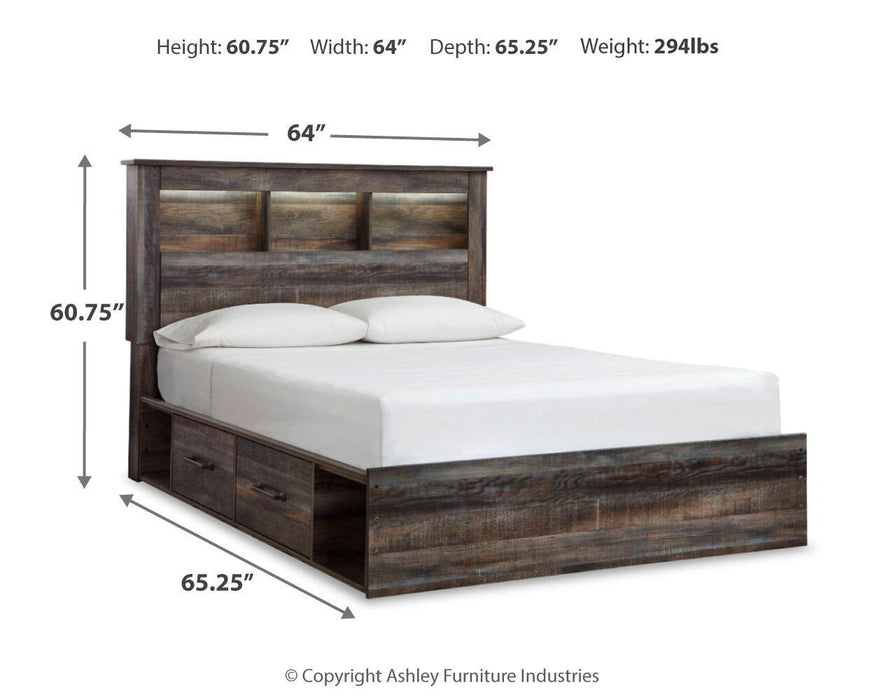 Drystan - Panel Bookcase Bed – Panel Beds by Signature Design by Ashley® at Furniture Wholesale Plus , Nashville furniture store