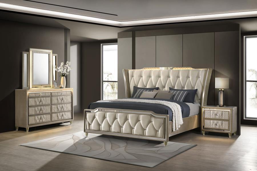 Lorient - Bedroom Set – 4 Piece Bedroom Sets by Coaster Fine Furniture at Furniture Wholesale Plus , Nashville furniture store