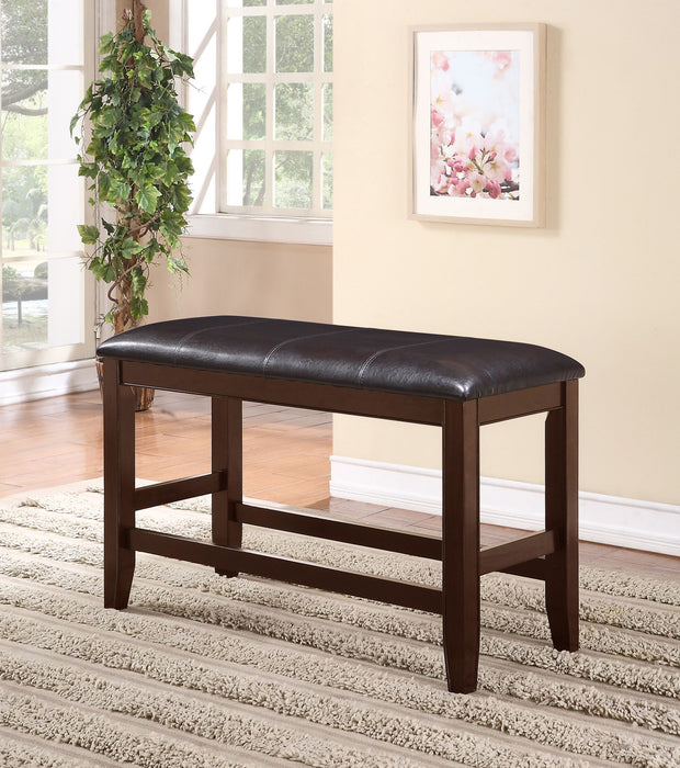 Fulton - Counter Height Bench - Premium Counter Benches from Crown Mark - Just $169! Shop now at Furniture Wholesale Plus  We are the best furniture store in Nashville, Hendersonville, Goodlettsville, Madison, Antioch, Mount Juliet, Lebanon, Gallatin, Springfield, Murfreesboro, Franklin, Brentwood
