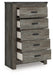 Frandern - Five Drawer Chest - Gray – Accent Chests by Signature Design by Ashley® at Furniture Wholesale Plus , Nashville furniture store