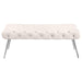 Ella - Upholstered Tufted Bench Metal Legs – Upholstered Benches by Coaster Fine Furniture at Furniture Wholesale Plus , Nashville furniture store