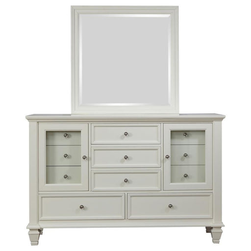 Sandy Beach - 11-drawer Dresser With Mirror - Premium Dresser & Mirror from CoasterEssence - Just $1169! Shop now at Furniture Wholesale Plus  We are the best furniture store in Nashville, Hendersonville, Goodlettsville, Madison, Antioch, Mount Juliet, Lebanon, Gallatin, Springfield, Murfreesboro, Franklin, Brentwood