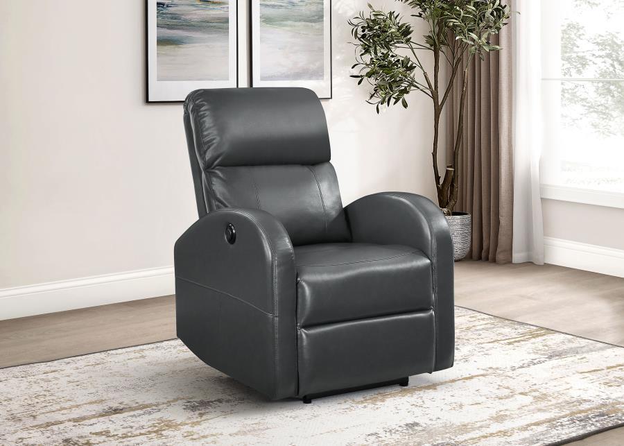 Grant - Upholstered Power Recliner Chair – Reclining Chairs by Coaster Fine Furniture at Furniture Wholesale Plus , Nashville furniture store