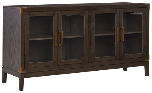 Burkhaus - Dark Brown - Dining Room Server - Premium Servers from Signature Design by Ashley® - Just $1078! Shop now at Furniture Wholesale Plus  We are the best furniture store in Nashville, Hendersonville, Goodlettsville, Madison, Antioch, Mount Juliet, Lebanon, Gallatin, Springfield, Murfreesboro, Franklin, Brentwood