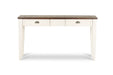 Cayla - Sofa Table - Dark Oak – Sofa Tables by Steve Silver Furniture at Furniture Wholesale Plus , Nashville furniture store
