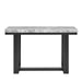 Lucca - Marble Sofa Table - Gray – Sofa Tables by Steve Silver Furniture at Furniture Wholesale Plus , Nashville furniture store