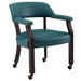 Tournament - Arm Chair With Casters – Arm Chairs by Steve Silver Furniture at Furniture Wholesale Plus , Nashville furniture store