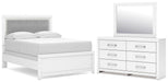 Maeling - Upholstered Panel Bedroom Set – 4 Piece Bedroom Sets by Signature Design by Ashley® at Furniture Wholesale Plus , Nashville furniture store