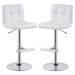 Lenny - Upholstered Adjustable Bar Stool (Set of 2) - Premium Stool Sets from CoasterEveryday - Just $289! Shop now at Furniture Wholesale Plus  We are the best furniture store in Nashville, Hendersonville, Goodlettsville, Madison, Antioch, Mount Juliet, Lebanon, Gallatin, Springfield, Murfreesboro, Franklin, Brentwood