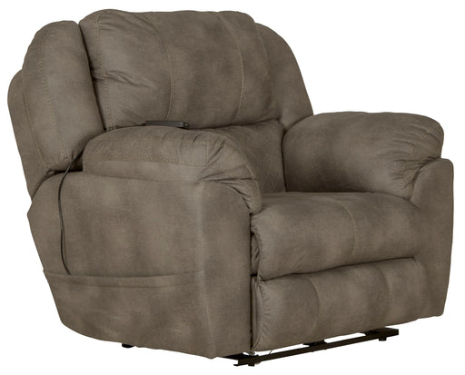 Flynn - Power Lay Flat Recliner With Power Adjustable Headrest & Lumbar And Dual Heat & Massage - Fig - Premium Reclining Chairs from Catnapper - Just $1159! Shop now at Furniture Wholesale Plus  We are the best furniture store in Nashville, Hendersonville, Goodlettsville, Madison, Antioch, Mount Juliet, Lebanon, Gallatin, Springfield, Murfreesboro, Franklin, Brentwood
