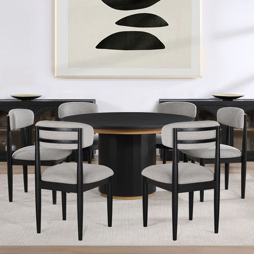 Magnolia - Round Dining Set – 5 Piece Dining Room Sets by Steve Silver Furniture at Furniture Wholesale Plus , Nashville furniture store
