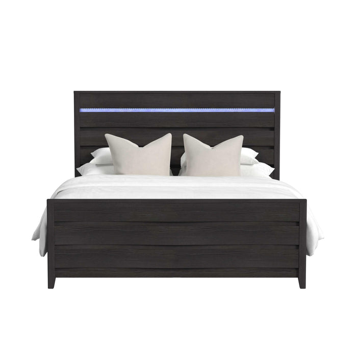 Tobias - Bed With LED – Panel Beds by Elements International at Furniture Wholesale Plus , Nashville furniture store