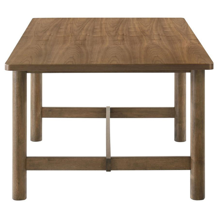 Crestmore - Rectangular Wood Dining Table - Walnut – Dining Tables by Coaster Fine Furniture at Furniture Wholesale Plus , Nashville furniture store