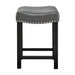 Aspen - Counter Stool (Set of 2) - Dark Gray - Premium Stool Sets from Steve Silver Furniture - Just $249! Shop now at Furniture Wholesale Plus  We are the best furniture store in Nashville, Hendersonville, Goodlettsville, Madison, Antioch, Mount Juliet, Lebanon, Gallatin, Springfield, Murfreesboro, Franklin, Brentwood