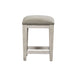 Heartland - Upholstered Console Stool - Antique White / Tobacco Tops – Counter Height (24"-27") by Liberty Furniture at Furniture Wholesale Plus , Nashville furniture store