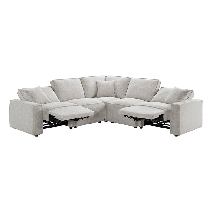 Normandy - Motion Sectional – Reclining Sectionals by Elements International at Furniture Wholesale Plus , Nashville furniture store