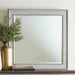 Heartland - Landscape Mirror - Antique White / Tobacco Tops – Landscape Mirrors by Liberty Furniture at Furniture Wholesale Plus , Nashville furniture store