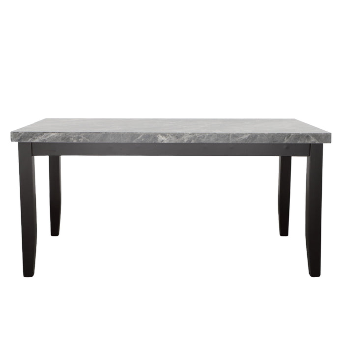 Napoli - Gray Marble Top Dining Table - Dark Gray – Dining Tables by Steve Silver Furniture at Furniture Wholesale Plus , Nashville furniture store