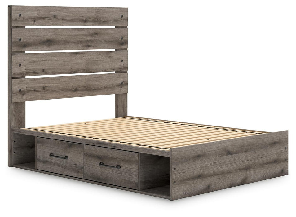 Graystorm - Panel Bed With Storage – Storage Beds by Signature Design by Ashley® at Furniture Wholesale Plus , Nashville furniture store