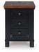 Wildenauer - Chair Side End Table - Brown / Black – Chair Side Tables by Signature Design by Ashley® at Furniture Wholesale Plus , Nashville furniture store