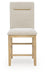 Lasinger - Upholstered Barstool (Set of 2) - Light Brown – Stool Sets by Signature Design by Ashley® at Furniture Wholesale Plus , Nashville furniture store