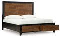 Kraeburn - Panel Storage Bed – Storage Beds by Benchcraft® at Furniture Wholesale Plus , Nashville furniture store
