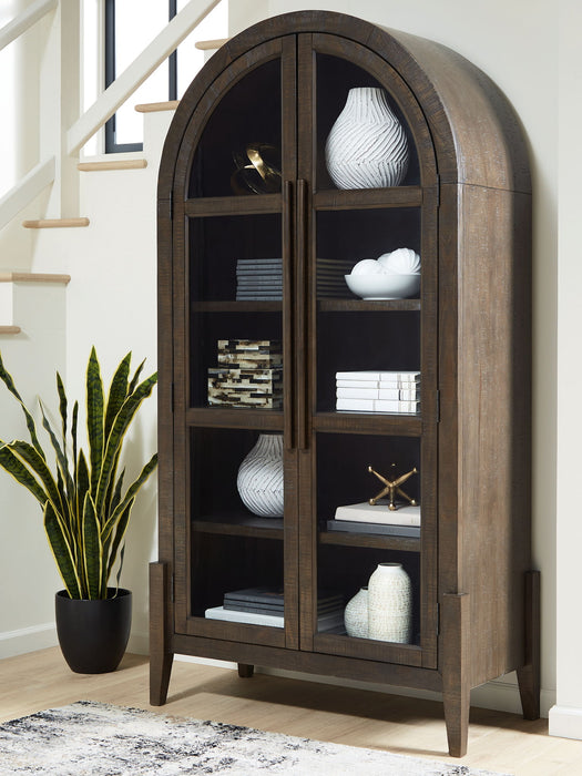 Benhall - Accent Cabinet - Dark Brown – Accent Cabinets by Signature Design by Ashley® at Furniture Wholesale Plus , Nashville furniture store