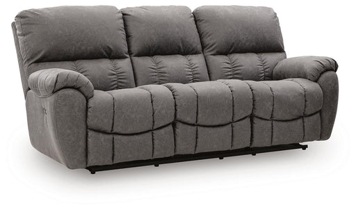 Bakerstein - Power Reclining Sofa With Adjustable Headrest - Galaxy – Reclining Sofas by Signature Design by Ashley® at Furniture Wholesale Plus , Nashville furniture store