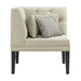 Maddox - Corner With Three Pillows - Beige – Upholstered Benches by Elements International at Furniture Wholesale Plus , Nashville furniture store