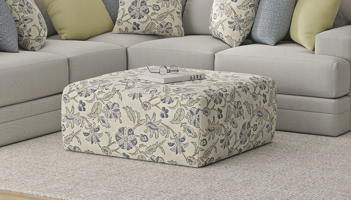 Stockbridge - Cocktail Ottoman - Denim – Coffee Table Ottomans by Jackson at Furniture Wholesale Plus , Nashville furniture store