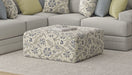 Stockbridge - Cocktail Ottoman - Denim – Coffee Table Ottomans by Jackson at Furniture Wholesale Plus , Nashville furniture store
