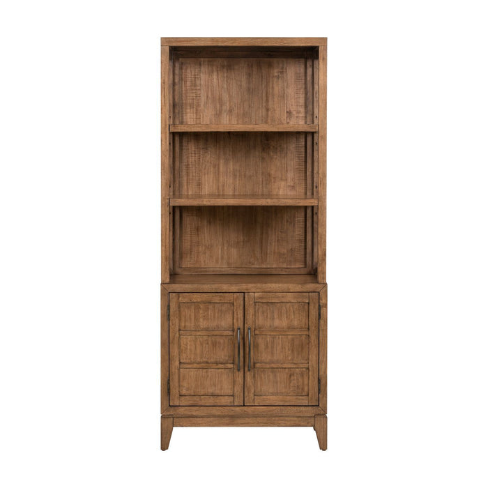 Shaker Lakes - Bookcase - Harvest Brown – Standard Bookcases by Liberty Furniture at Furniture Wholesale Plus , Nashville furniture store