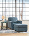 Cashton - Living Room Set – Stationary Chair & Ottoman by Signature Design by Ashley® at Furniture Wholesale Plus , Nashville furniture store